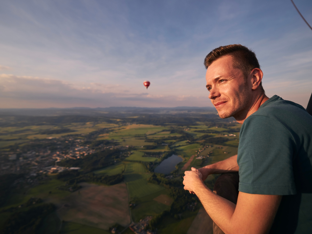 Vyhlídkový let balonem