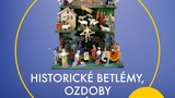 Historické betlémy, ozdoby a dárky v muzeu v Mělníku