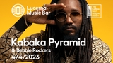 Kabaka Pyramid se svou kapelou Bebble Rockers v Lucerna Music Baru