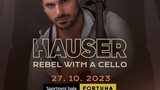 Hauser ohlašuje své první halové turné Rebel with a cello