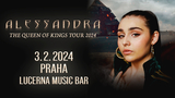 Alessandra - The Queen of Kings Tour v Lucerna Music Baru