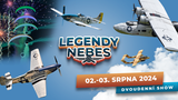 Letecký festival LEGENDY NEBES 2024 v Hradci Králové