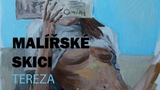 Malířské skici - Tereza Balcarová v Regionálním muzeu Mělník