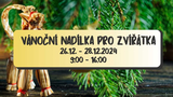 Vánoční nadílka pro zvířátka - Zoopark Zelčín