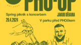 PHO-UP: Spring piknik s koncertem Jakuba Děkana v Sadech 1. máje