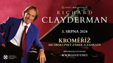 Koncert legendárního Richarda Claydermana na zámku v Kroměříži