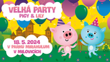 Velká party Pigy a Lily v parku Mirakulum