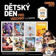 Dětský den v Cinema City za zvýhodněnou cenu - Ústí nad Labem