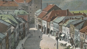Jak šel čas - Staroměstské náměstí v Mladé Boleslavi 
