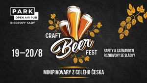 Craft Beer Fest - park Riegrovy sady