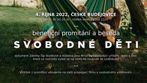 Svobodné děti - benefiční promítání a beseda | Č. Budějovice