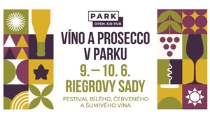 Víno a prosecco v Parku Riegrovy sady