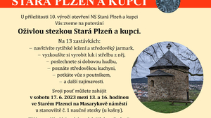 Oživlou stezkou Stará Plzeň a kupci 