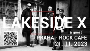 Pražský koncert Lakeside X v Rock Café