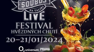 Souboj na talíři LIVE – Festival hvězdných chutí v O2 universu