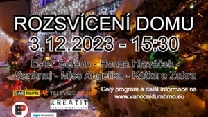 7. ročník rozsvěcování vánočního domu - Brno-Bystrc