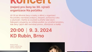 Benefiční koncert (nejen) pro ženy ke 30. výročí Na počátku