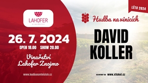 David Koller - Hudba na vinicích 2024 - Vinařství LAHOFER
