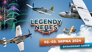Letecký festival LEGENDY NEBES 2024 v Hradci Králové