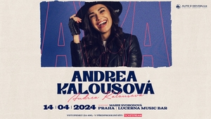 Andrea Kalousová a její první sólový koncert v Lucerna Music Baru