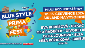 Letní rodinný festival BLUE STYLE PRIMA FEST v největším zábavním parku Šikland