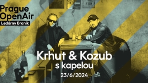 Prague open air 2024: Krhut & Kozub s kapelou - Ledárny Braník