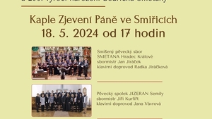 Sborový koncert k Roku české hudby - Smiřice