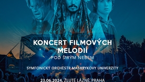 Koncert filmových melodií pod širým nebem - Praha