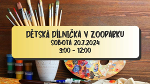Červencová dílnička v Zooparku Zelčín