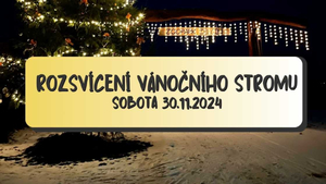 Rozsvícení vánočního stromu v Zooparku Zelčín