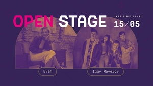 Open stage: Iggy Mayerov a Evah - Jazz Tibet Club 