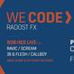 WE CODE - RADOST FX – RAVIC 20 years on stage with ROB HES LIVE (NL) 