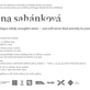 Výstava: Dana Sahánková - "Ve své slupce nikdy nenajdeš stání"