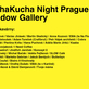 PechaKucha Night Prague Window Gallery přemění výlohy zavřených kaváren na výstavní prostor