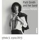 Koncert Patti Smith 2015 v Praze