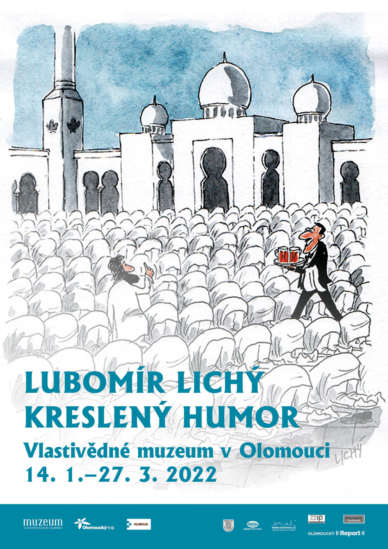 Lubomír Lichý - Kreslený humor- výstava v Olomouci -Olomouc