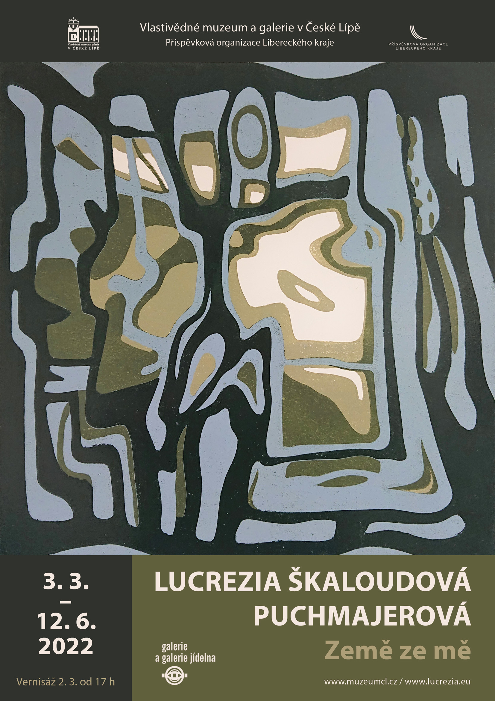 Výstava Lucrezia Škaloudová Puchmajerová – Země ze mě- Česká Lípa -Česká Lípa