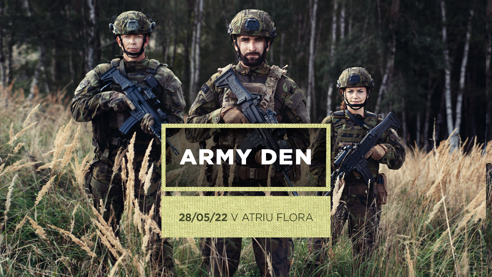 Army den v Atriu Flora - Atrium Flora Praha -Atrium Flora