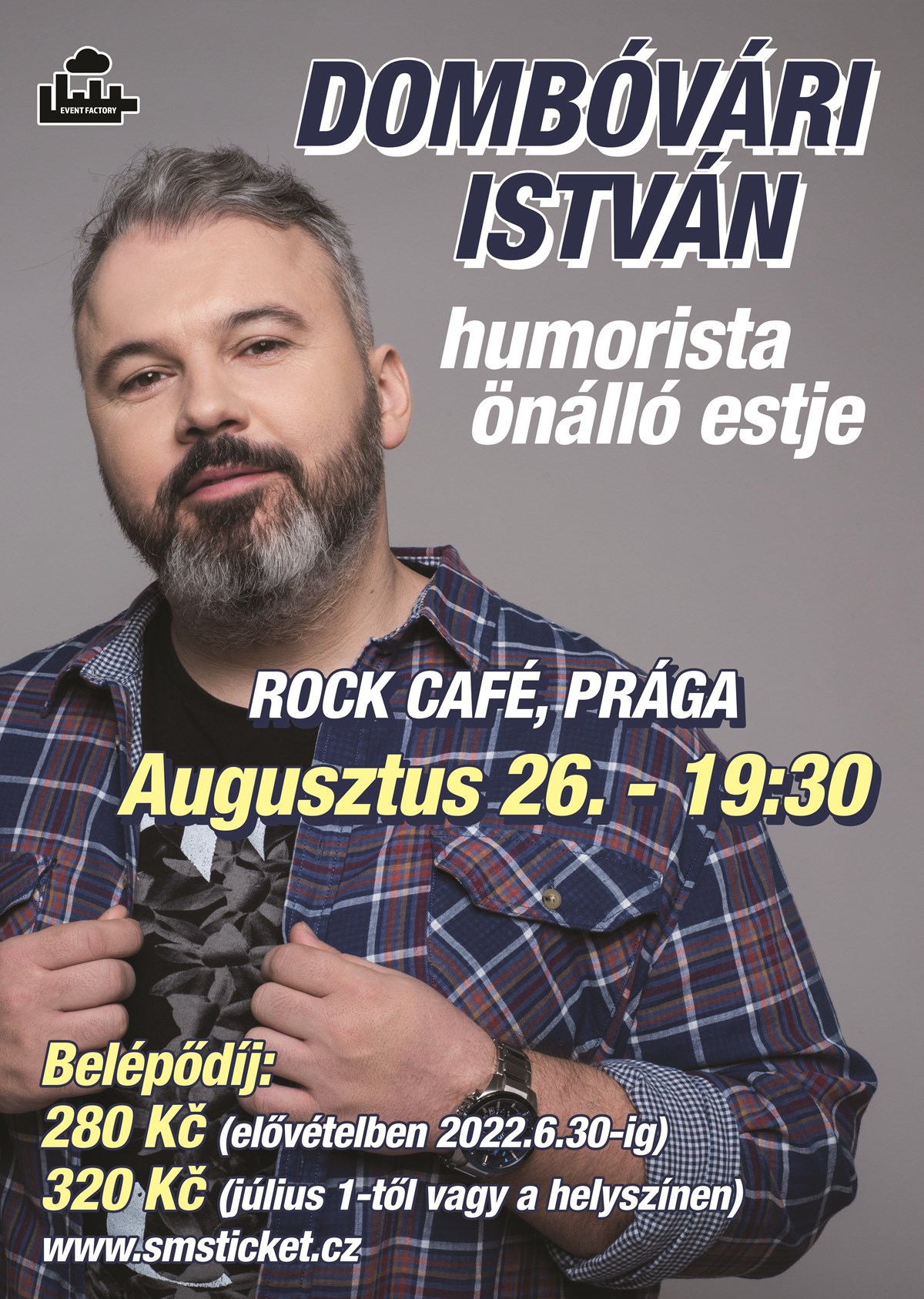Dombóvári István- Rock Café Praha -Rock Café Praha