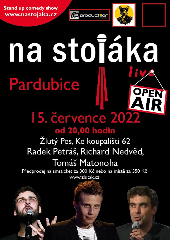 Na stojáka OPEN AIR - Žluťák- Pardubice -Pardubice
