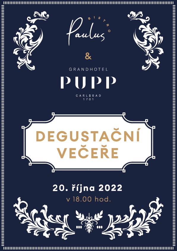 Degustační večer s Romanem Paulusem - menu Grandhotelu Pupp- Karlovy Vary -Karlovy Vary