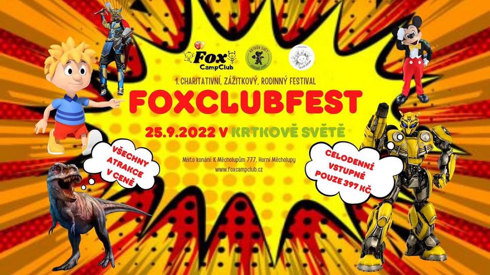 FoxClubFest- Krtkův svět Praha -Krtkův svět