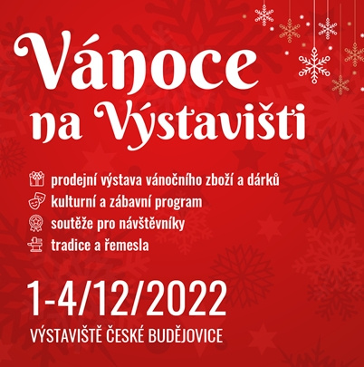 Vánoce na Výstavišti České Budějovice- prodejní výstava -České Budějovice