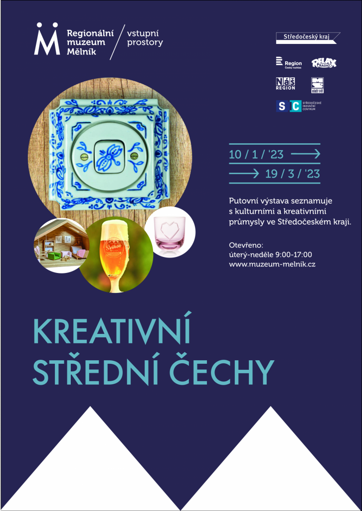 Kreativní střední Čechy. Výstava představuje kreativní obory v Regionálním muzeu Mělník- Mělník -Mělník