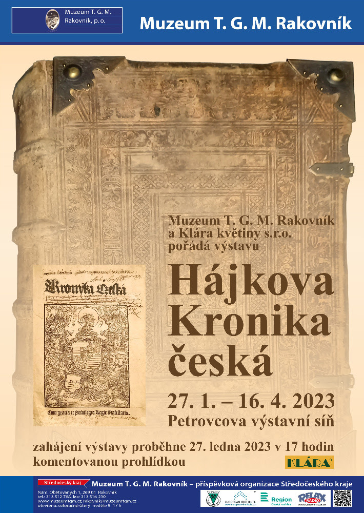 Hájkova kronika česká - Výstava v rakovnickém muzeu- Rakovník -Rakovník