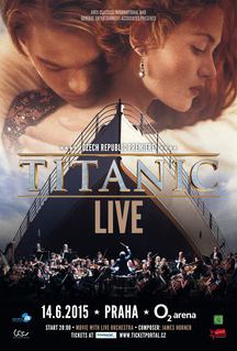 Velkolepá audiovizuální show Titanic live zahájí v Praze svoji evropskou plavbu