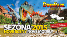 Nová sezóna 2015 v DinoParku začíná!