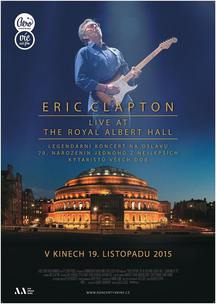 Do kin se chystá kytarový mág Eric Clapton v jubilejním koncertě z Royal Albert Hall