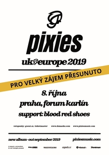 Vyprodaný koncert Pixies se přesouvá do Fóra Karlín
