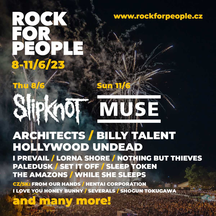 Muse a Slipknot – Rock for People míří ještě výš, vytáhl esa v podobě dvou headlinerů 27. ročníku